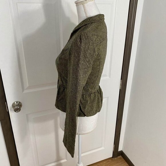 Lux Green Tweed Jacket Small Women’s Blazer - Picture 4 of 9